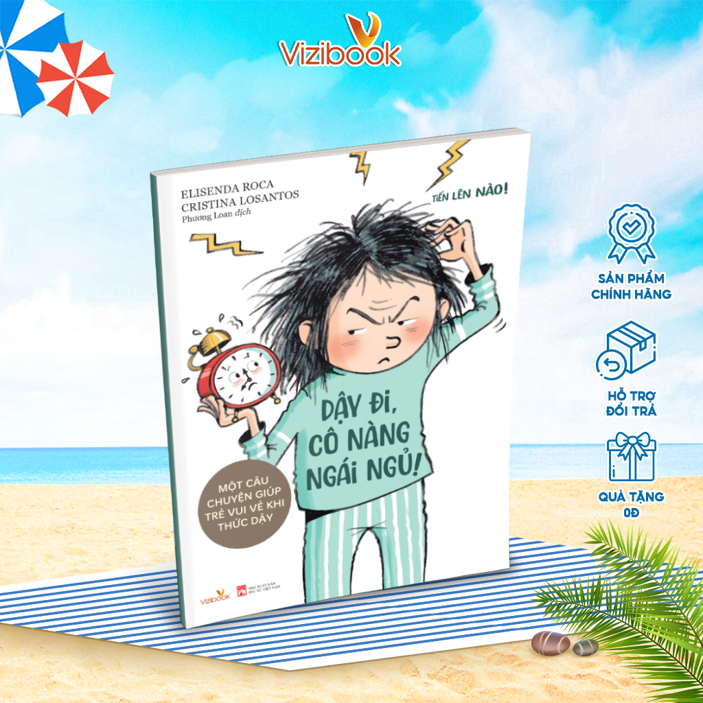 Truyện tranh TIẾN LÊN NÀO! - Dậy đi, cô nàng ngái ngủ! - Một câu chuyện giúp trẻ vui vẻ khi thức dậy