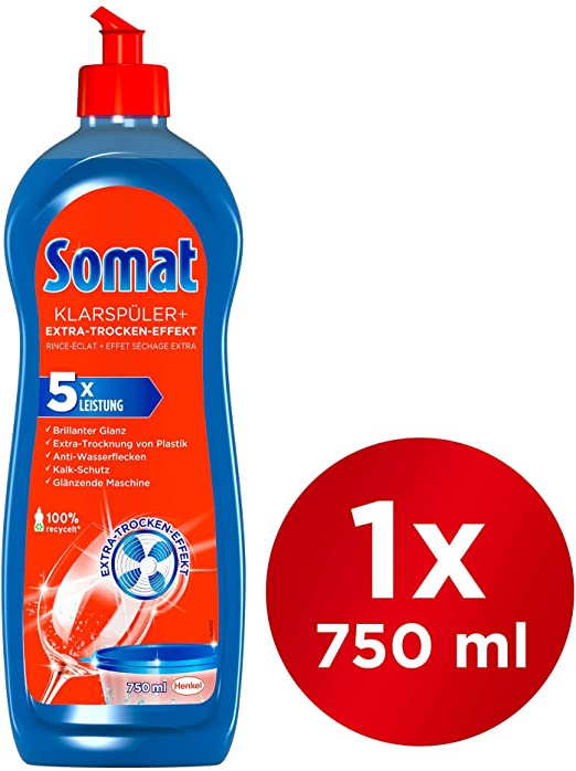 Combo Bôt rửa bát somat Pulver 1.2kg + Muối rửa bát Somat spezial salz 1.5kg + Nước làm bóng somat 750ml chuyên dùng cho máy rửa bát ly Somat Đức