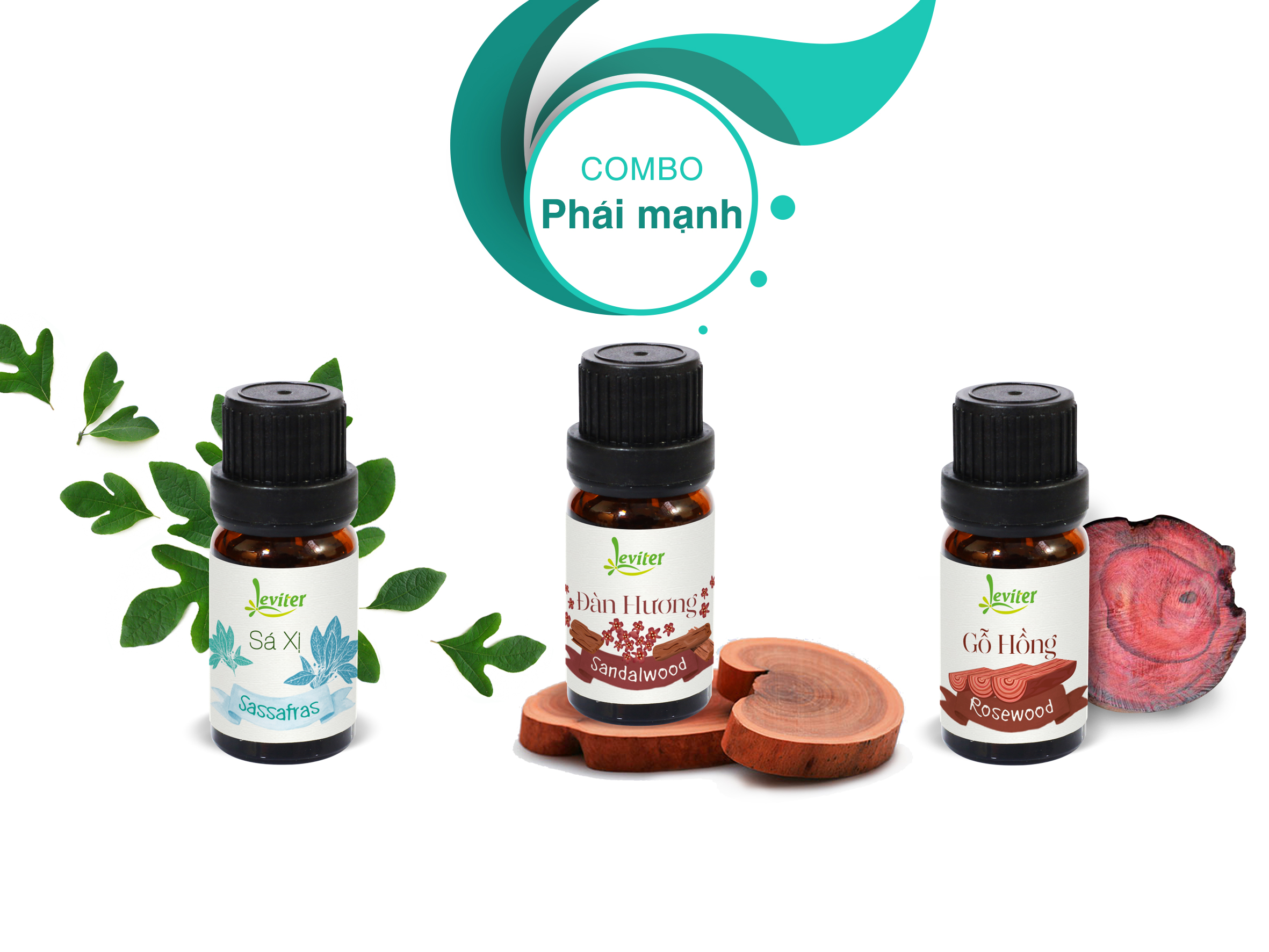 Combo 3 Chai Tinh Dầu Cho Phái Mạnh Leviter