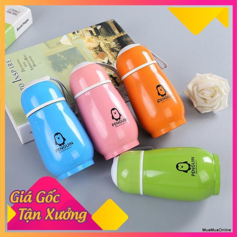 Bình Giữ Nhiệt In Hình Chim Cánh Cụt PenGuin  TP'S
