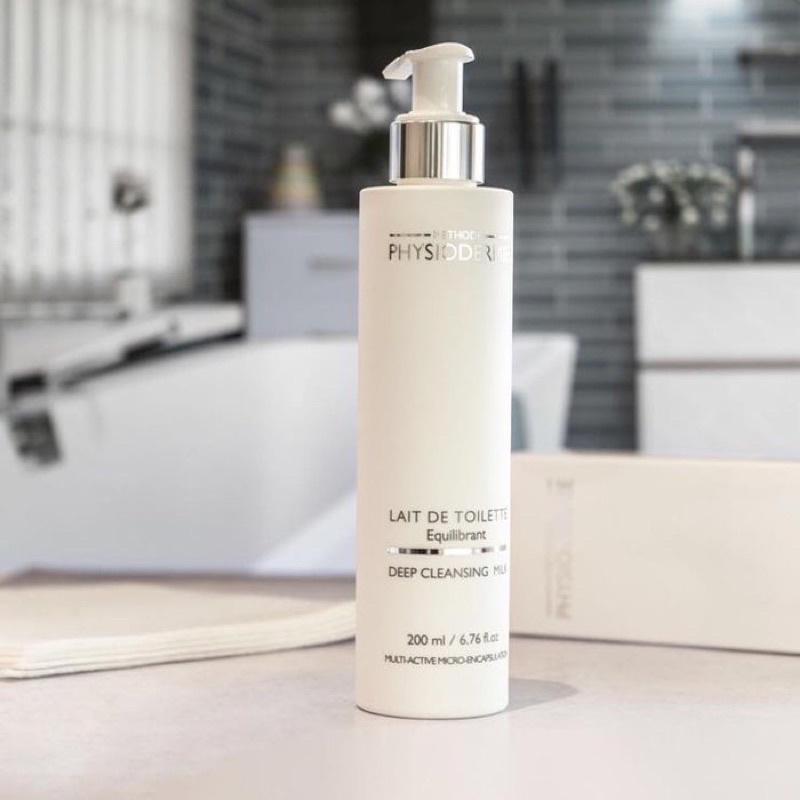 Sữa rửa mặt tẩy trang 3 trong 1 Methode Physiodermie Deep Cleansing Milk 200ml - Hee's Beauty