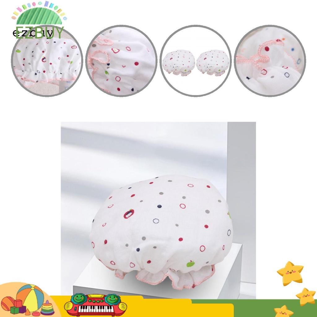 Mũ Trùm Đầu Vải Cotton Mỏng Thoải Mái Thời Trang Mùa Xuân Cho Bé Gái