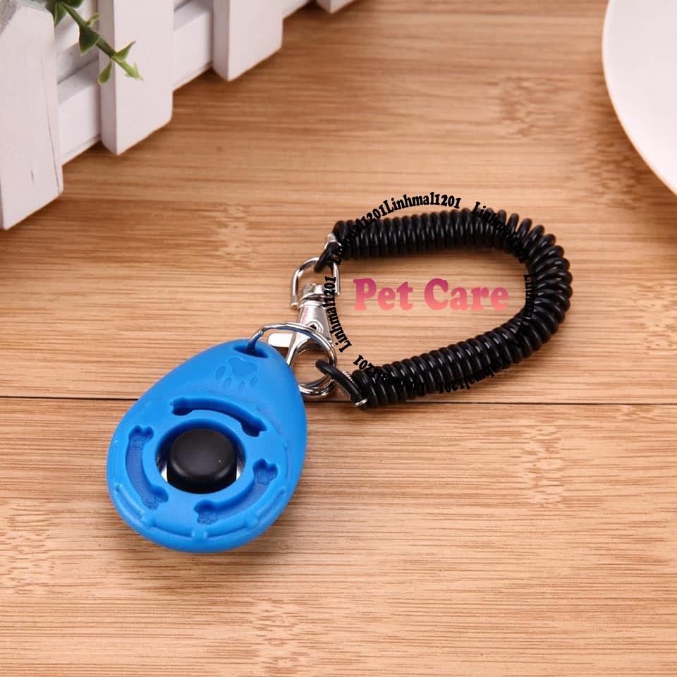 Clicker huấn luyện thú cưng màu ngẫu nhiên