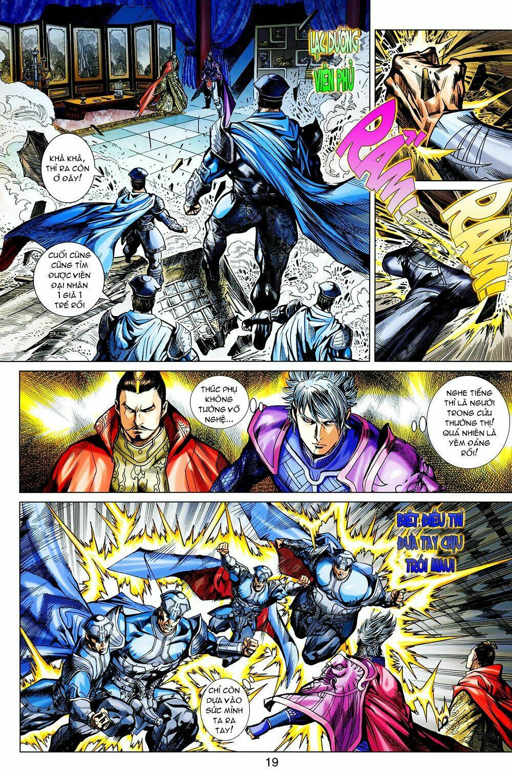 thiên tử truyền kỳ 7 - tam quốc kiêu hoàng chapter 17 19