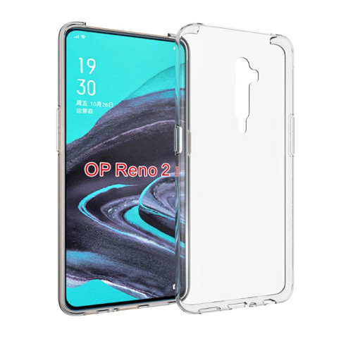 Ốp lưng silicon trong suốt cho Oppo Reno 2 siêu mỏng 0.55mm