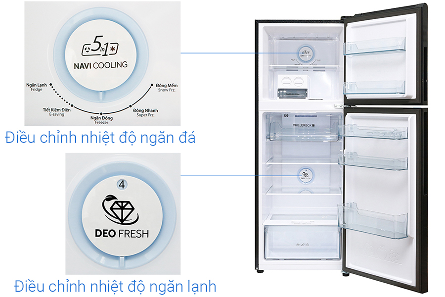 Tủ Lạnh AQUA AQR-IG248EN 249L