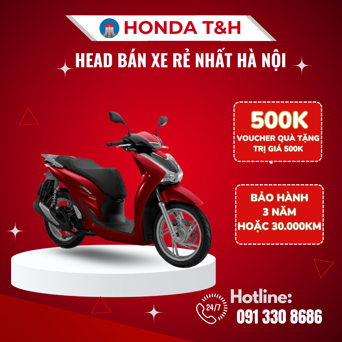 XE MÁY HONDA SH125 PHIÊN BẢN CAO CẤP TRẮNG, ĐỎ