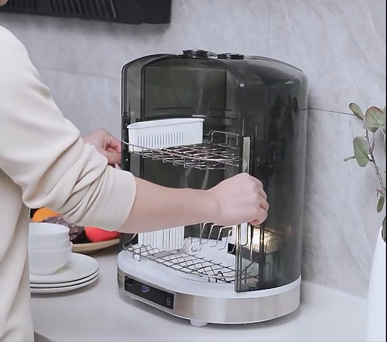 Tủ Sấy Chén Bát, Máy Sấy và Khử Trùng Bát Đũa Bằng ion âm siêu sạch mẫu mới 55L