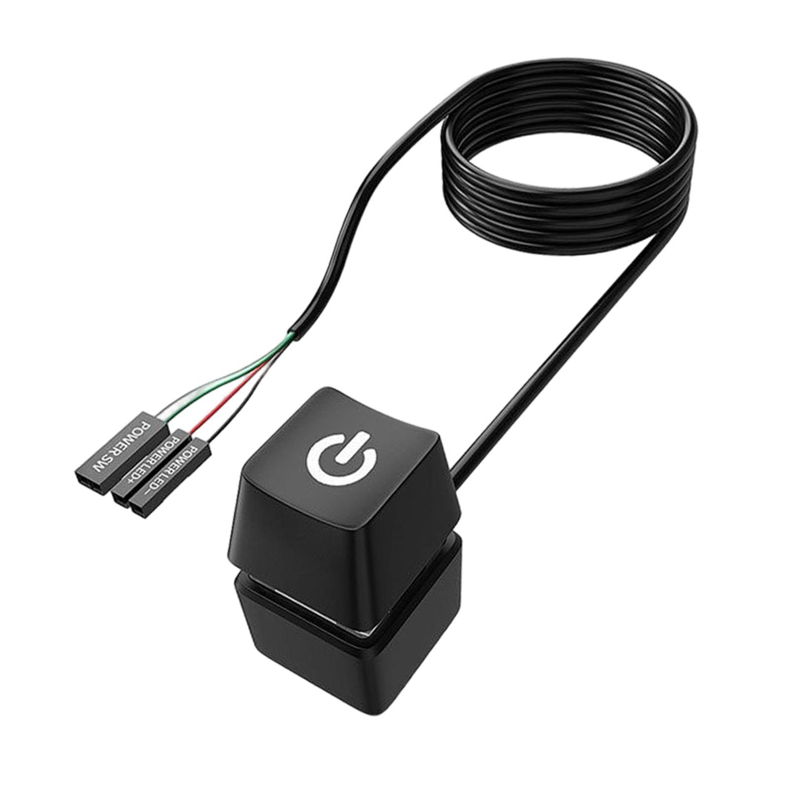 Desktop Computer Power Switch Desktop Mobile Switch for Meeting