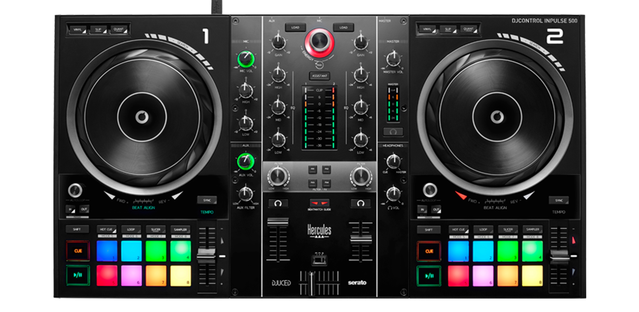 DJControl Inpulse 500 - bộ điều khiển bàn dj Hercules - HÀNG CHÍNH HÃNG