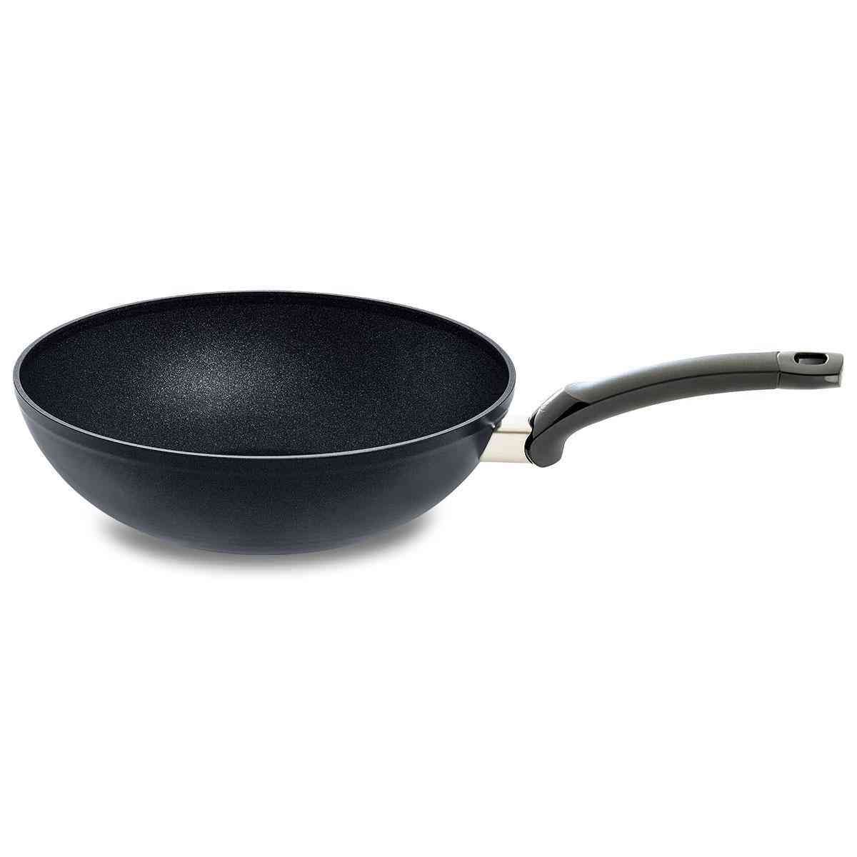 Chảo đáy sâu / sâu lòng Fissler Adamant Wok 28 cm - Sản xuất tại Đức - Hàng chính hãng