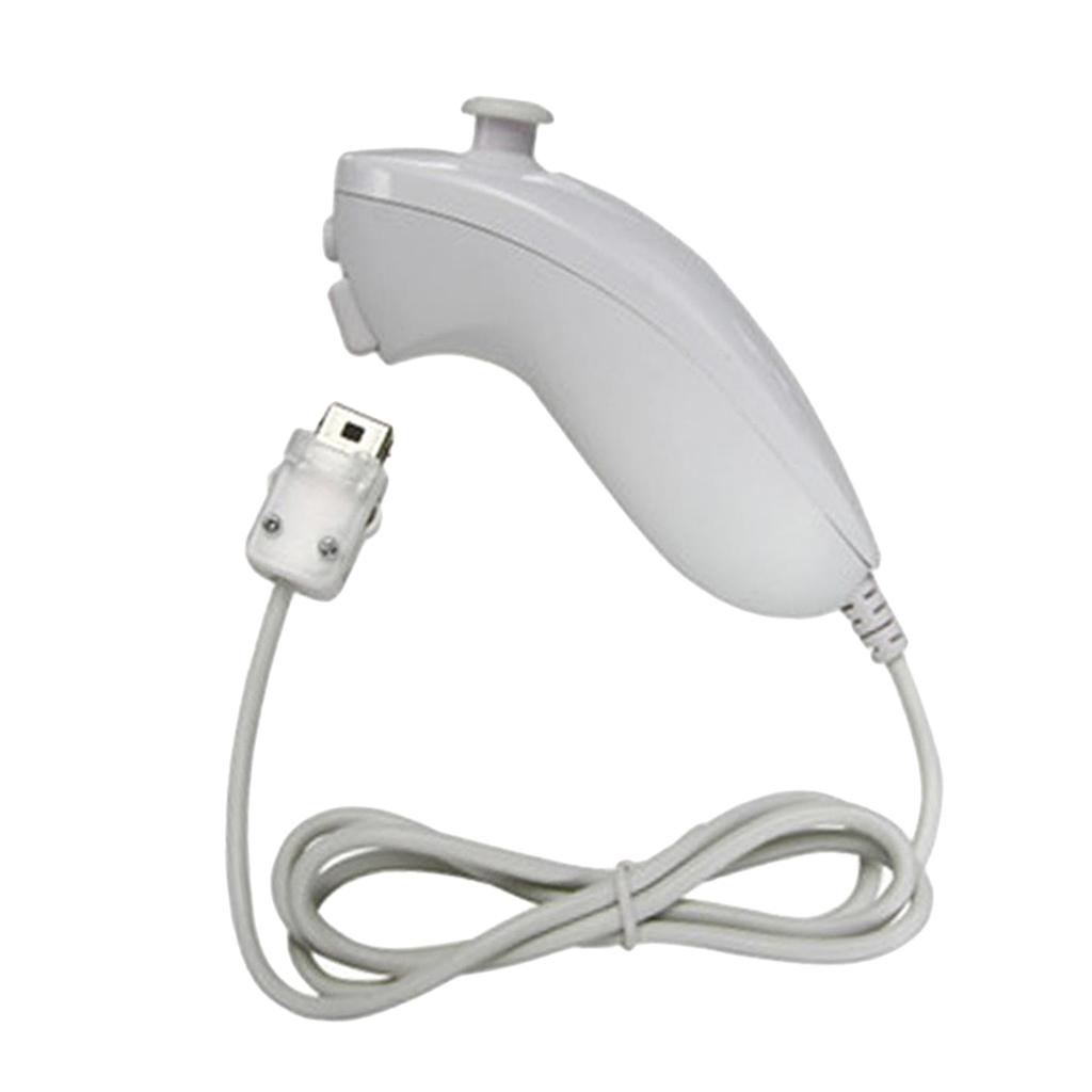White Left Wired Gamepad Controller For Console -3 Motion Sensing