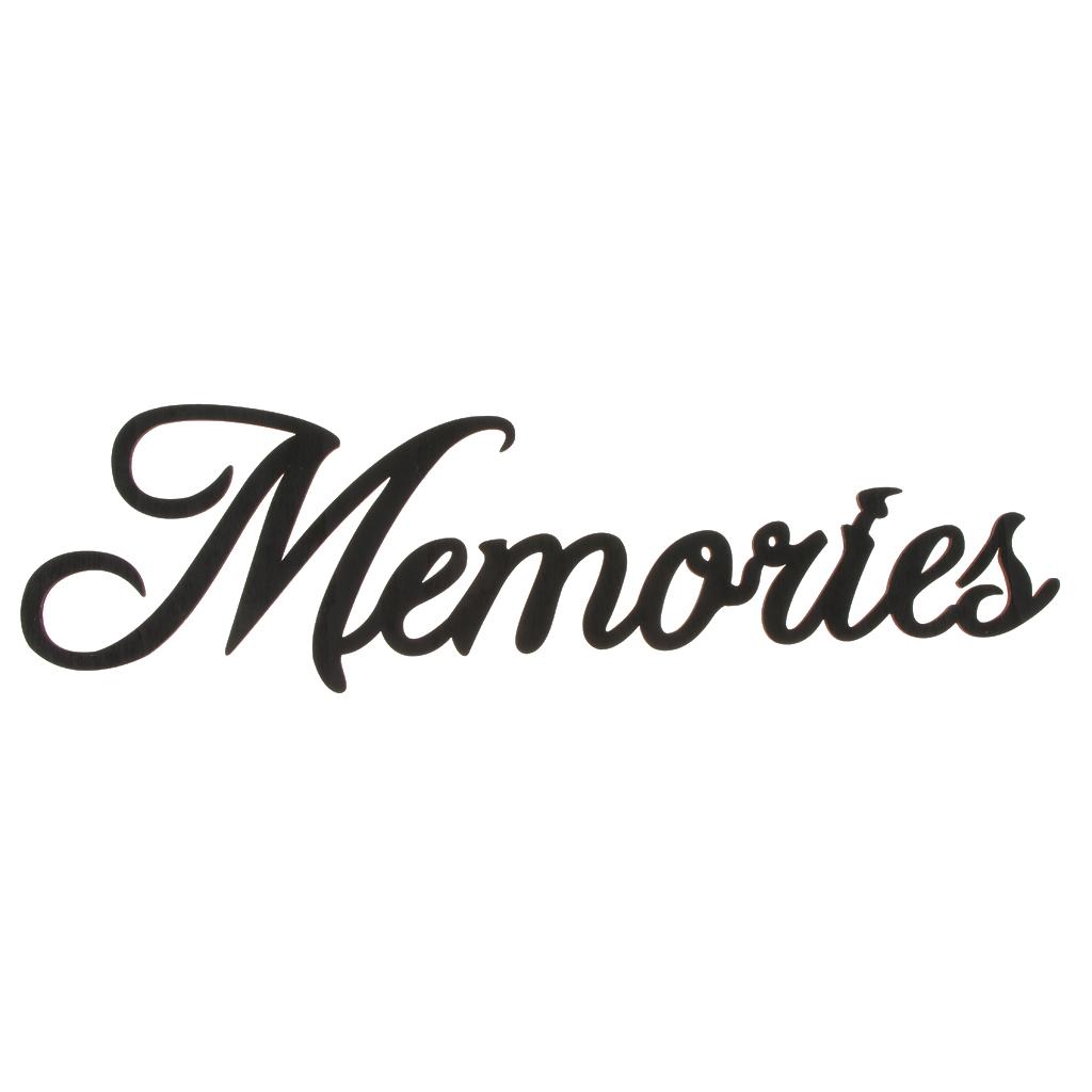Memories Wooden Sign Home Wedding Wall Art Home Decoration Black