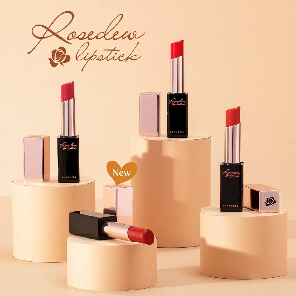 Son lì Beauskin Rosedew Matte Creamy Lipstick 02 3.5g