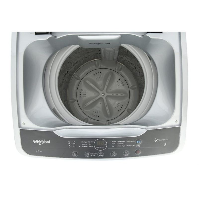 Máy giặt Whirlpool StainClean 9.5 kg VWVC9502FS - Hàng Chính Hãng