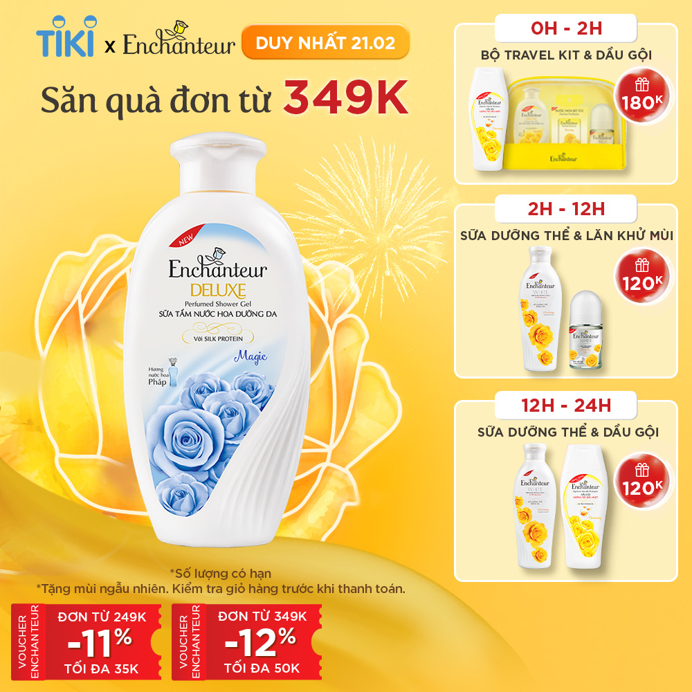 Sữa tắm Enchanteur hương Magic 180G