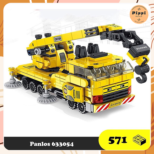 Bộ ghép hình xe công trình 12 in 1
