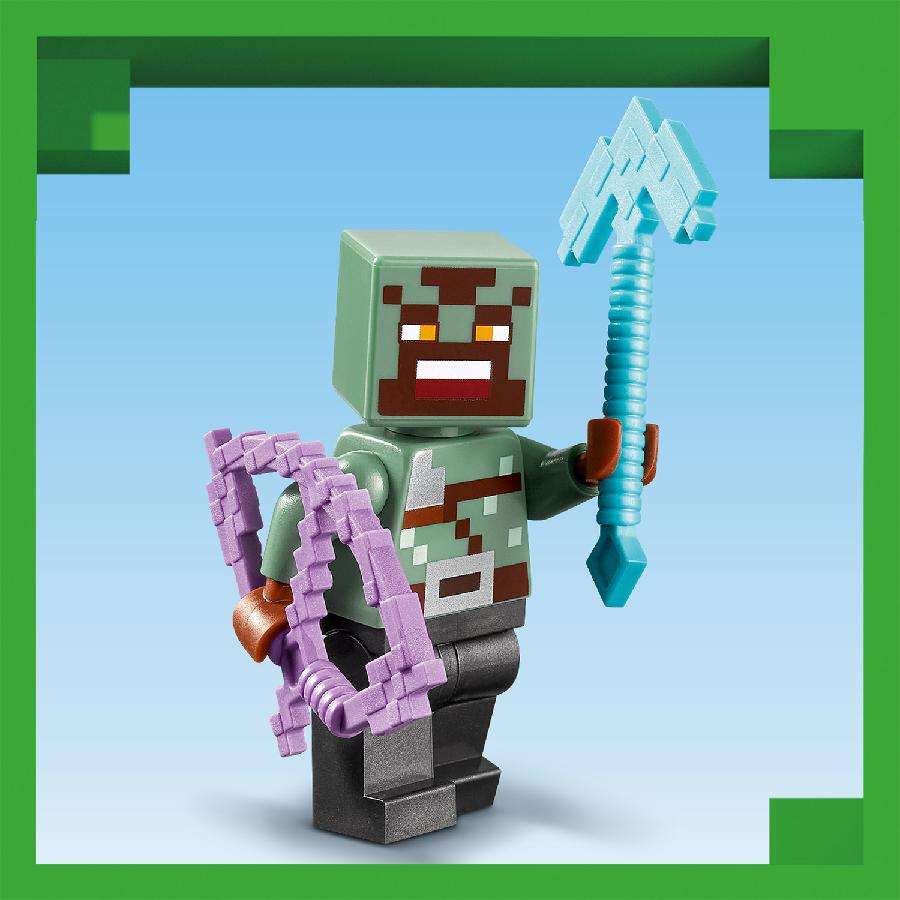 Đồ Chơi Lắp Ráp Cuộc Phục Kích Cổng Địa Ngục Nether LEGO MINECRAFT 21255 (352 chi tiết)