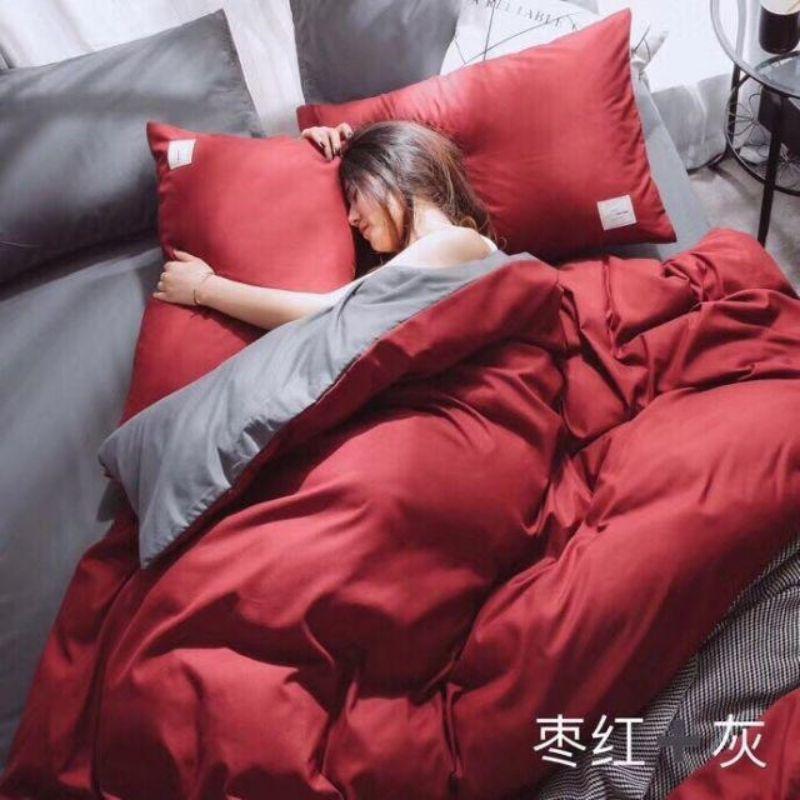 Bộ chăn ga gối cotton đũi cao cấp Tici. Đủ mẫu và size . Mẫu mới bổ sung