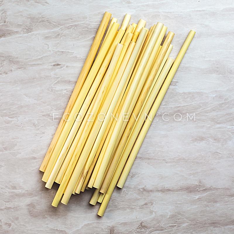 Thùng 3000 ống hút cỏ bàng khô Ecozone cao cấp tiết kiệm - Grass Straws - Hàng xuất khẩu