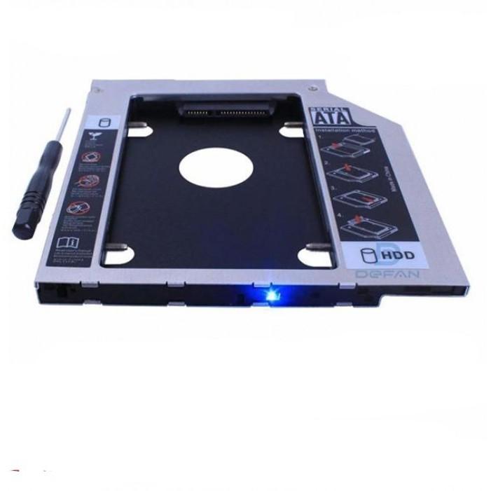 Caddy bay dùng cho HDD loại 12.7mm ( Vỏ nhôm )