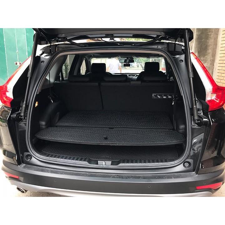 Bộ lót cốp và lưng hàng ghế chất liệu cao su tự nhiên cho xe Mazda CX8, CX-8 thương hiệu Kata
