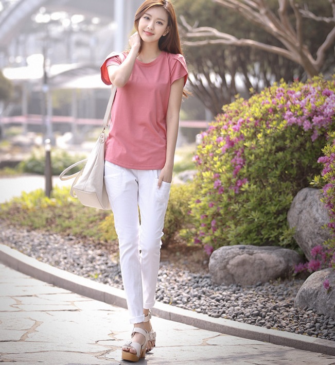 Áo thun nữ ngắn tay chất mềm DVA16