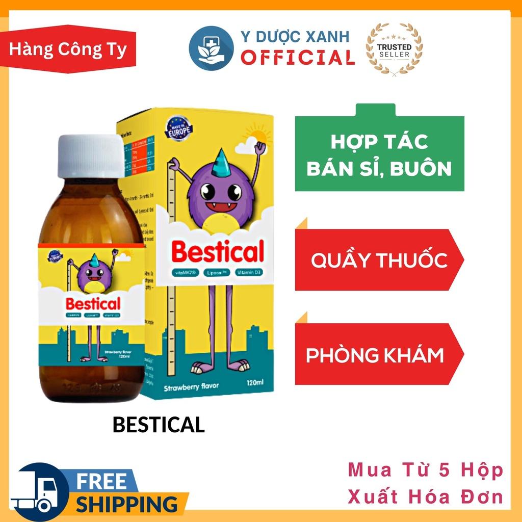 BESTICAL, 120ml, Siro bổ sung canxi, hỗ trợ xương răng cho bé - Y Dược Xanh