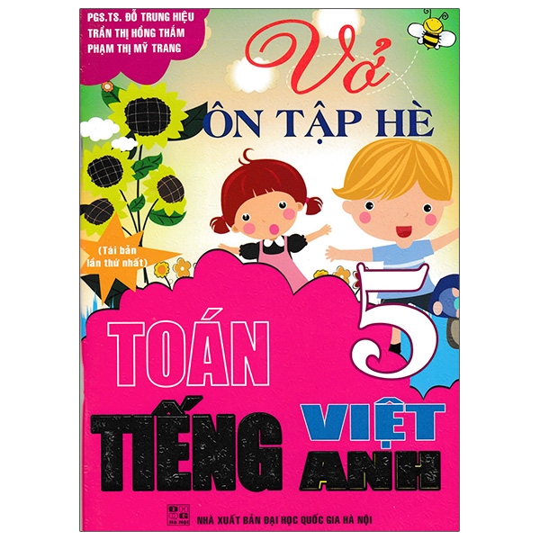 Vở Ôn Tập Hè - Toán - Tiếng Việt - Tiếng Anh - Lớp 5