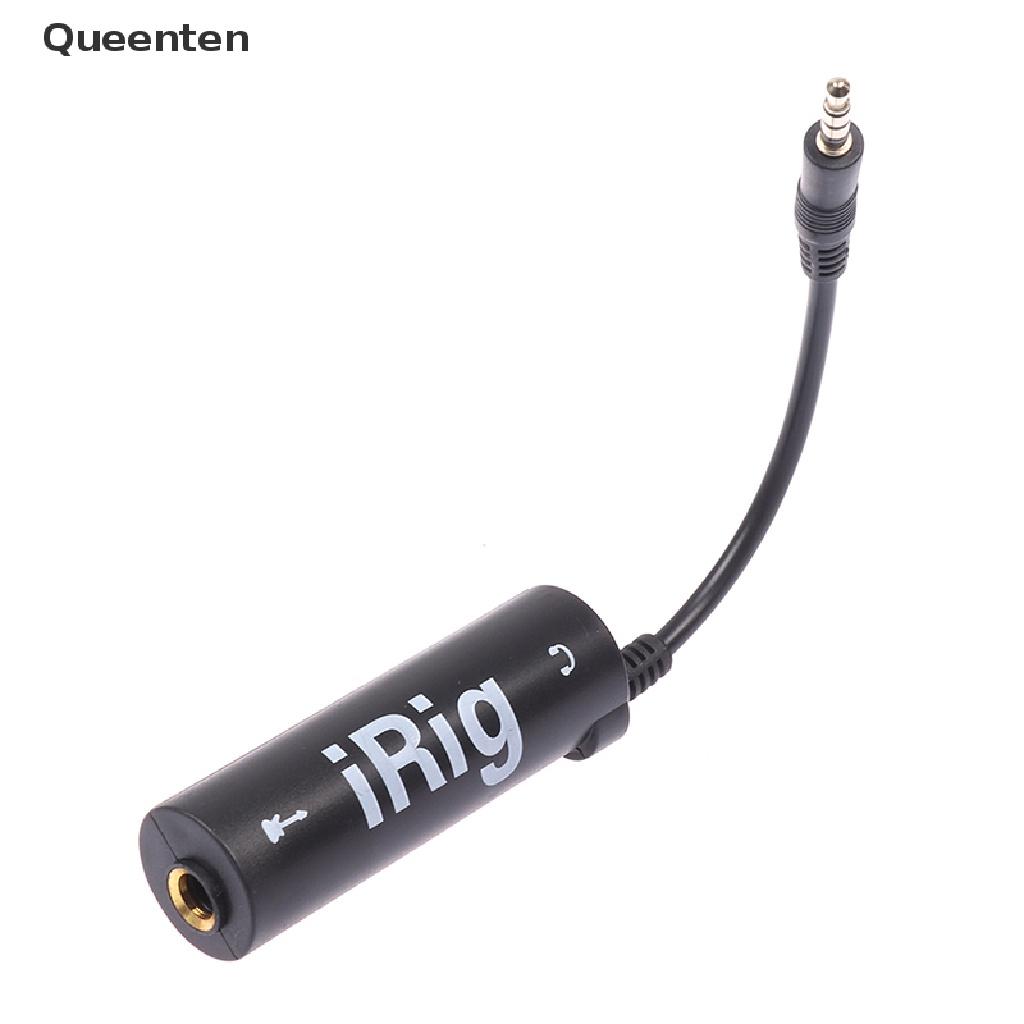 Queenten For Irig Guitar Effects Replace Guitars With Phone Guitar Interface Converter QT