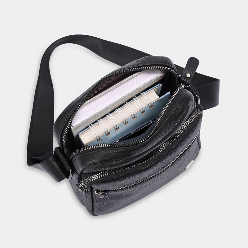 Túi đeo chéo nam da thật cao cấp, túi da công sở nam nhiều ngăn tiện lợi MB1 - 5064