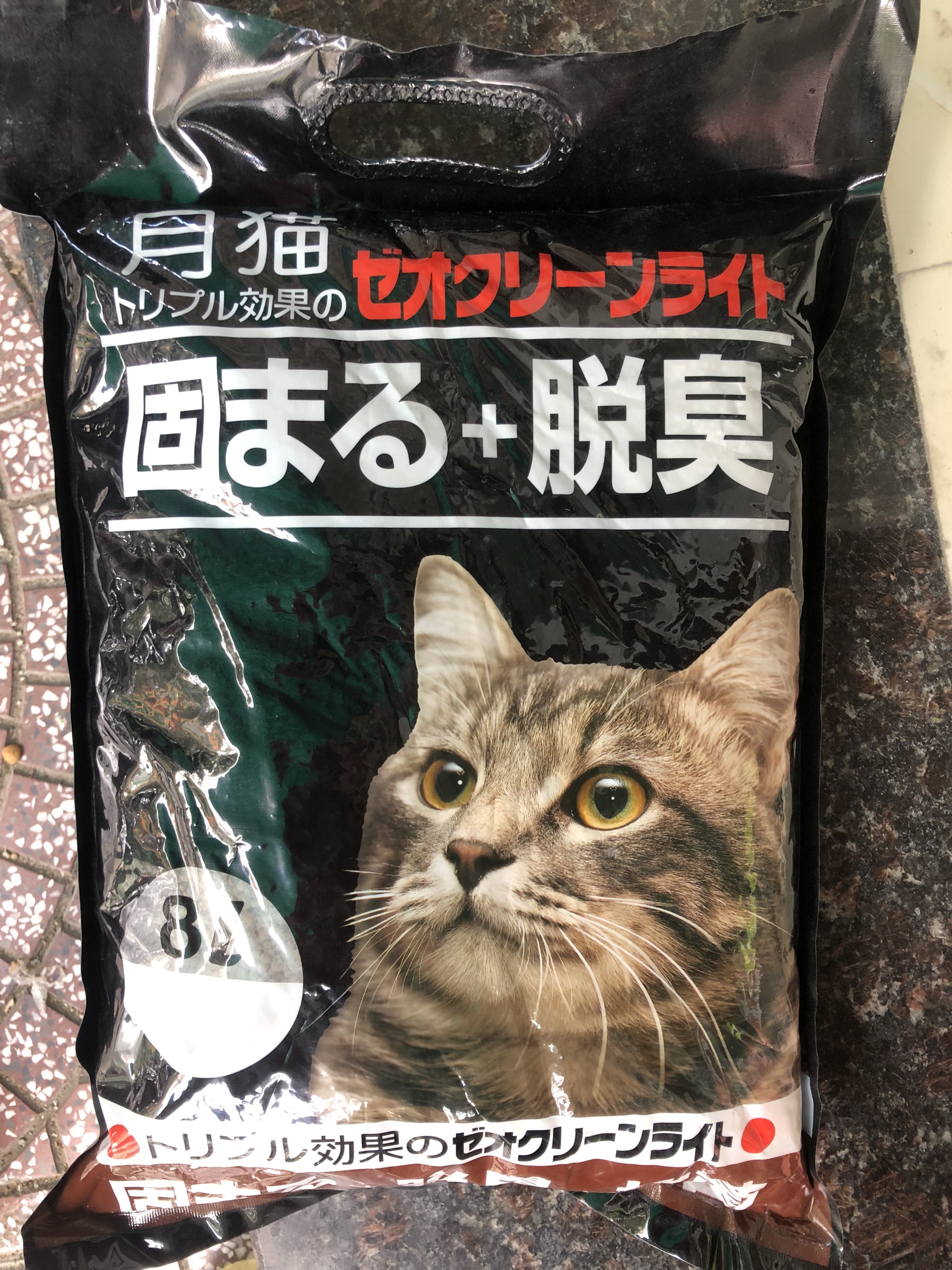 Cát vệ sinh cho mèo cát nhật 8L 4 mùi hương [giao mùi ngẫu nhiên]