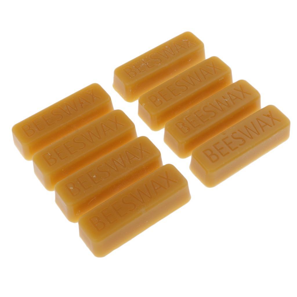Food Grade Natural Beeswax Block for Handmade Lip Balms Soap Yellow
