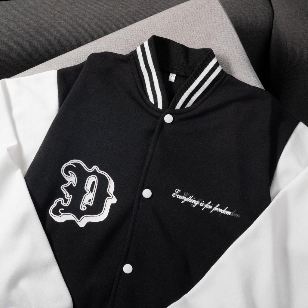 Áo Khoác Bomber Cardigan ONDERTRAP Nỉ Bông Phối Túi Kéo Form Rộng Basic Nam Nữ Unisex Ulzzang