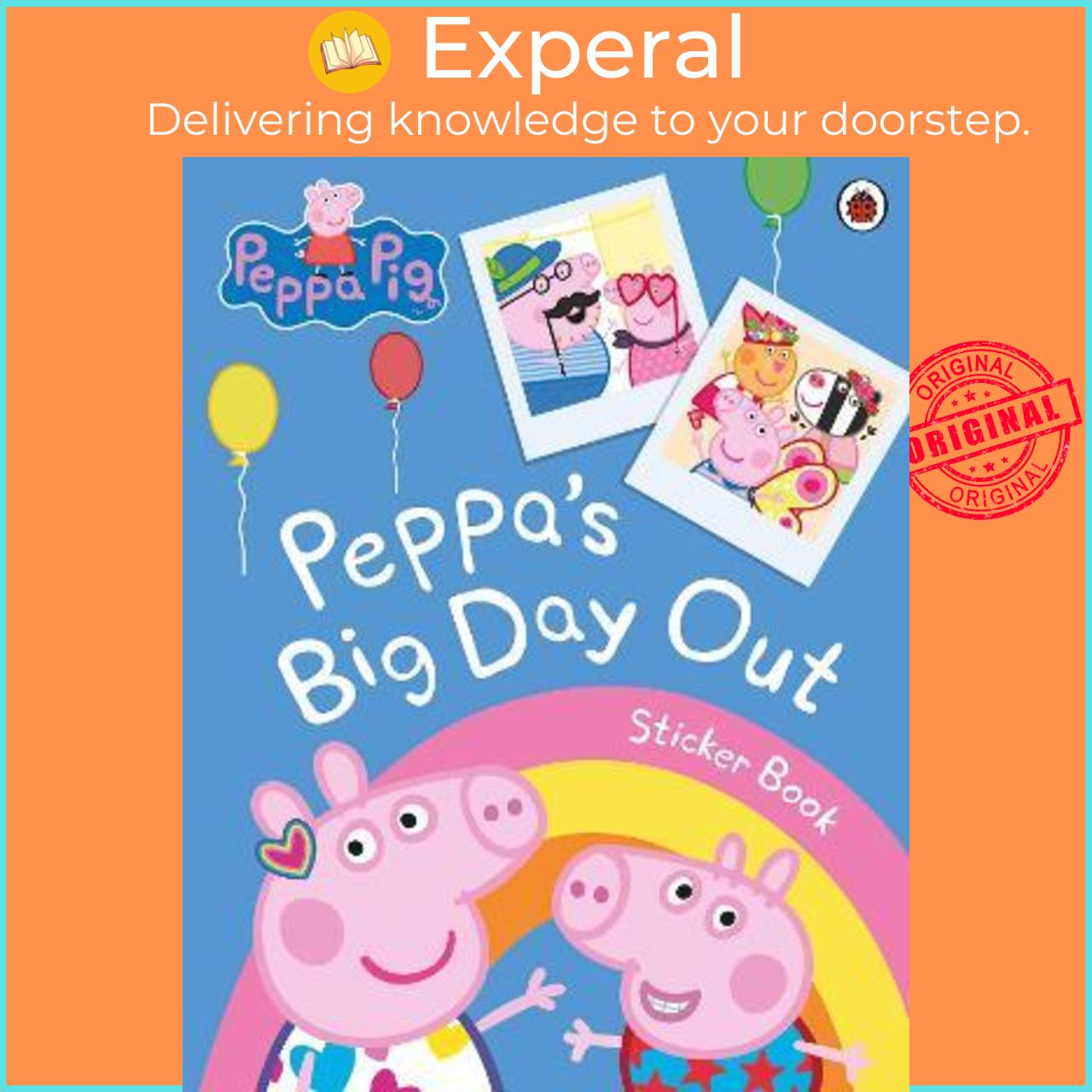 Sách - Peppa Pig: Peppa's Big Day Out Sticker Scenes Book by Peppa Pig