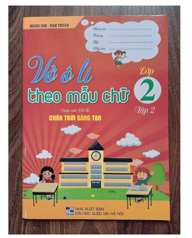 Sách - Vở Ô Li Theo Mẫu Chữ Lớp 2 - Tập 2