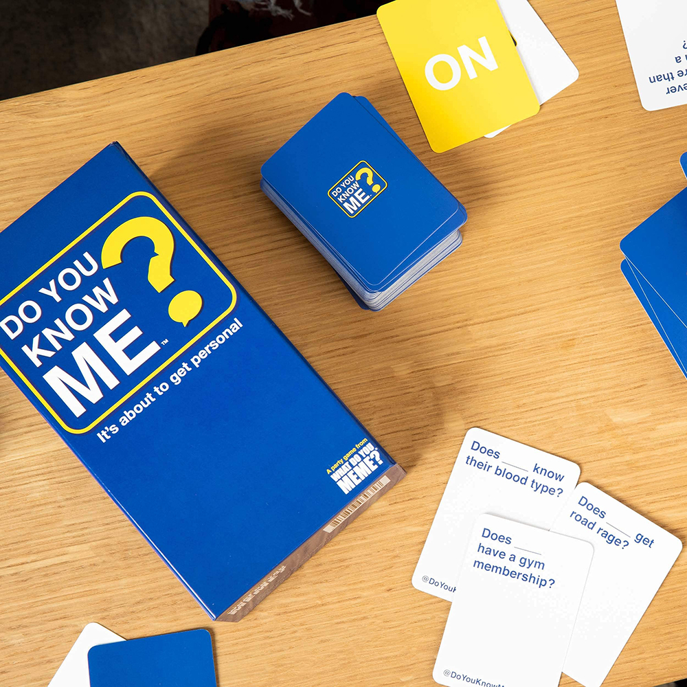 Do You Know Me? The Party Board Game That Puts You and Your Friends in The Hot Seat What Do You Meme?