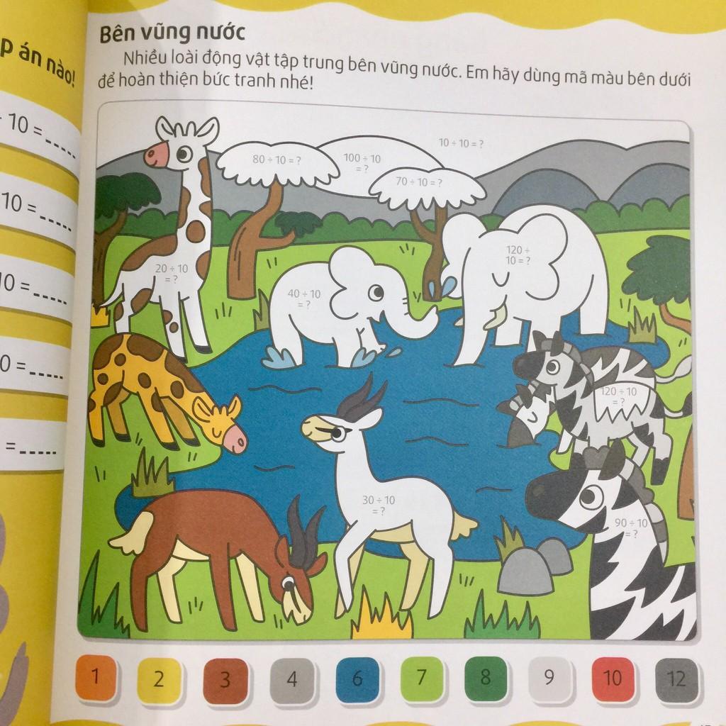 Tô Màu Theo Số Bảng Cửu Chương