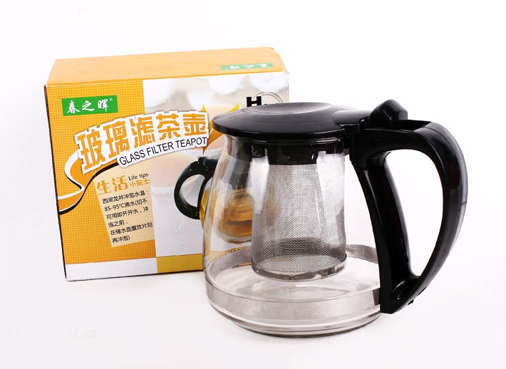 Bình lọc trà và cafe dung tích 700ml, chất liệu nhựa cứng cao cấp, lõi lọc inox - màu giao ngẫu nhiên