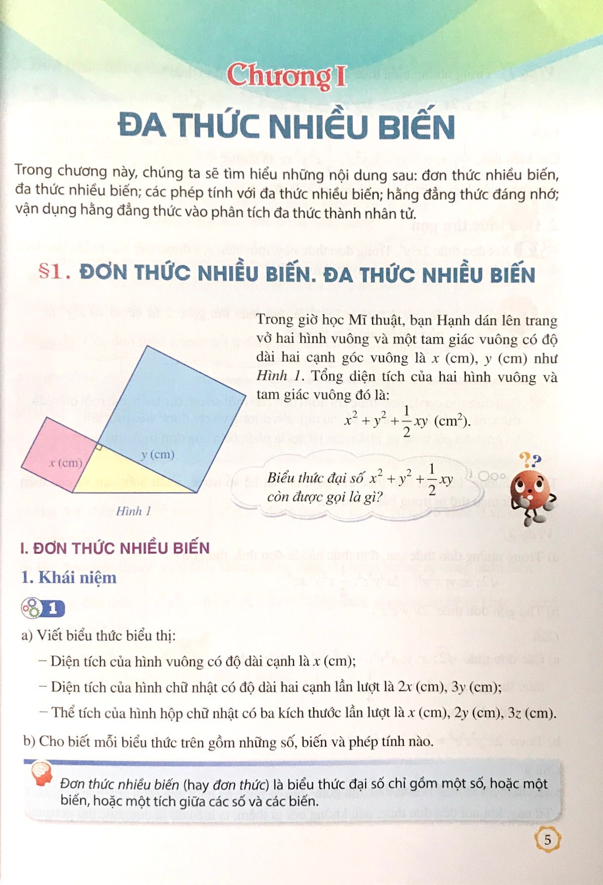 Sách Toán Lớp 8 Tập 1 - Bộ Cánh Diều