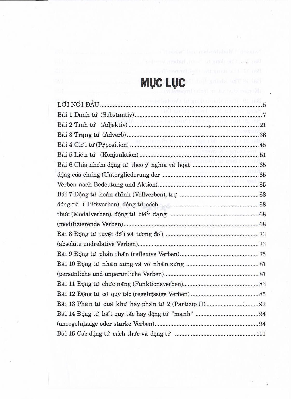 Các Từ Loại Tiếng Đức_Deutsche Wortarten-Dương Đình Bá