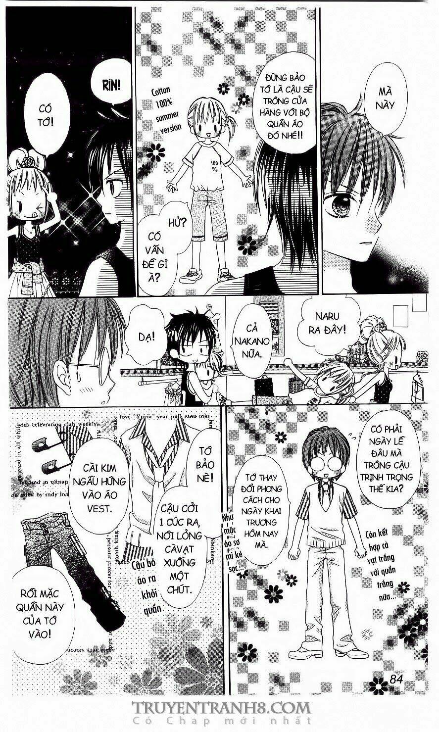 tiệm thời trang, love cotton chapter 3 26