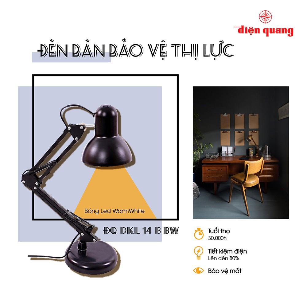Đèn bàn bảo vệ thị lực Điện Quang ĐQ DKL14 BW