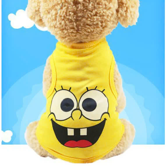 Áo ba lô loại vải mỏng thoáng mát cho thú cưng Size S (2-3,5kg) ( Một cái ,màu và mẫu giao ngẫu nhiên )