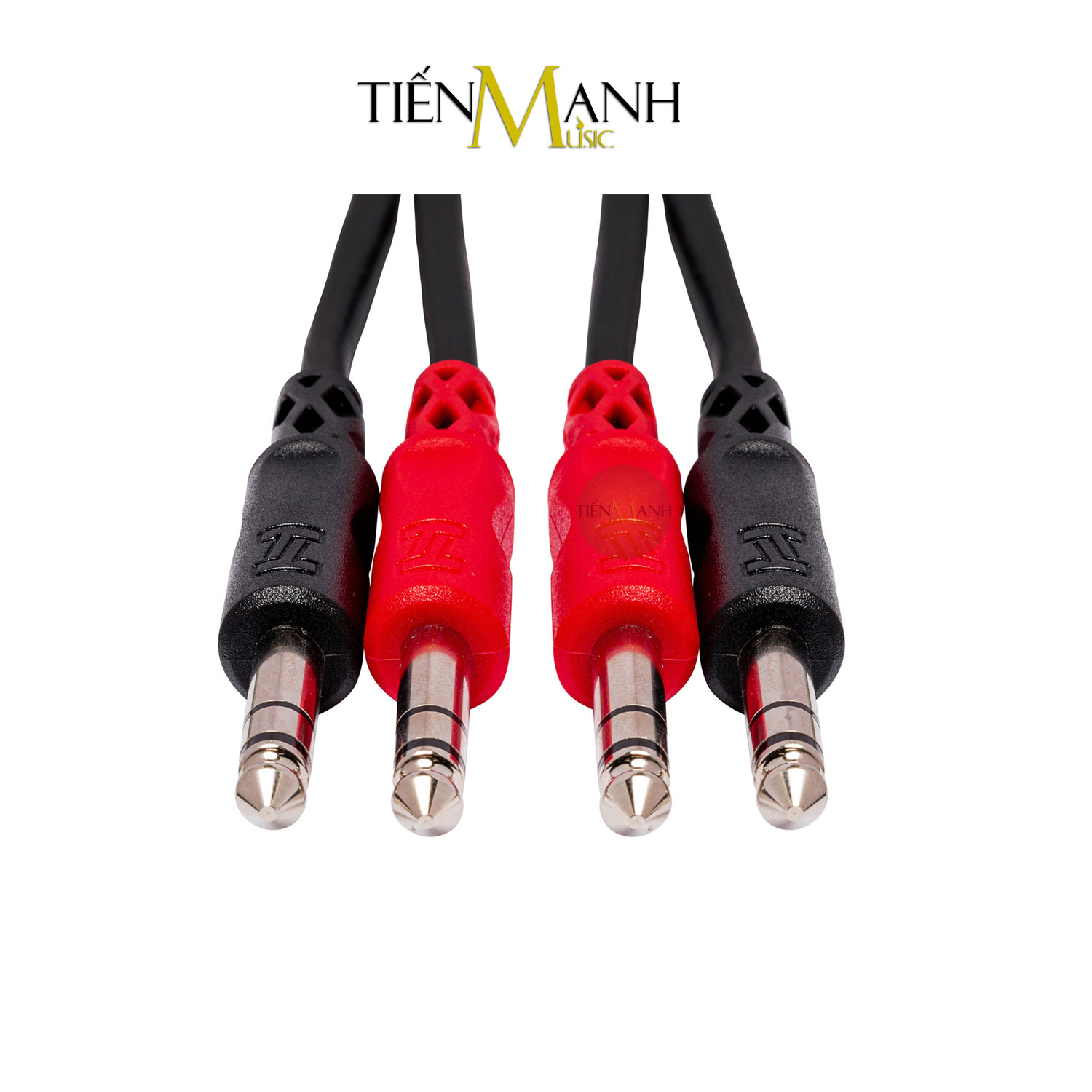 Cặp Dây Cáp Loa Kiểm Âm Hosa 2 Đầu 6ly Stereo TRS CSS-201, CSS-202, CSS-203 Balanced 1/4 in CSS201, CSS202, CSS203 Studio Monitor Cable Hàng Chính Hãng - Kèm Móng Gẩy DreamMaker