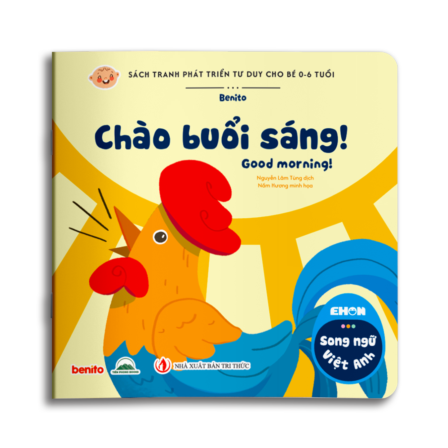 Sách - Combo 10 Cuốn Ehon Song Ngữ Anh - Viêt + 6 Cuốn Bé Tập Tô Màu - Tiên Phong Books