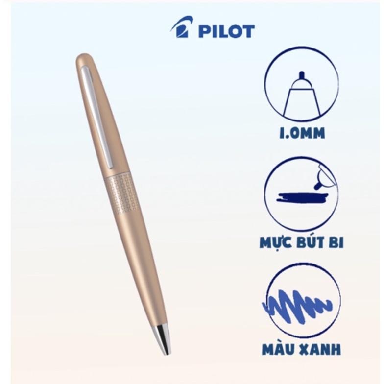 Bút ký Pilot Mr1 mực xanh (Thân Gold) BP-MR1-M-GDZ-L