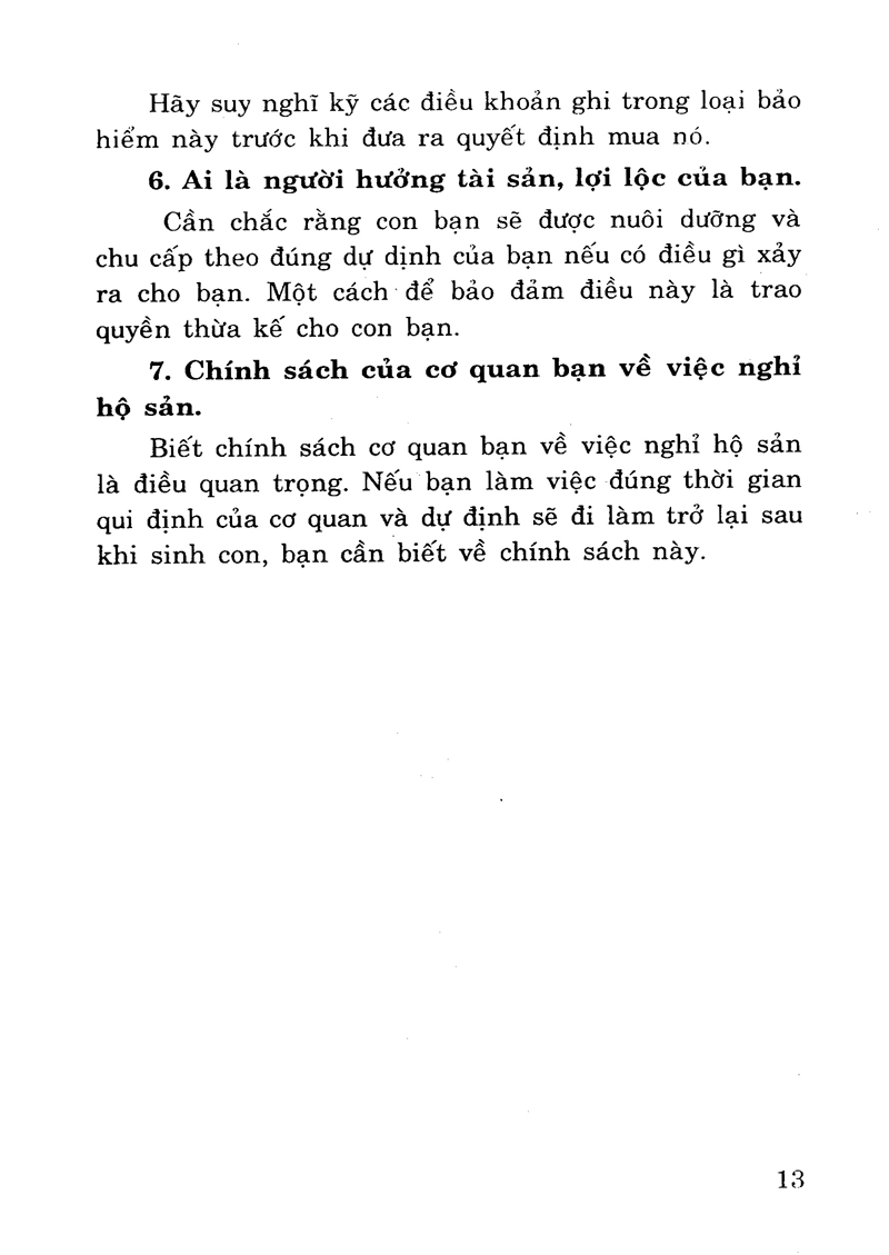 Bách Khoa Tri Thức Thai Sản - Mang Thai Và Những Điều Cần Biết _VT