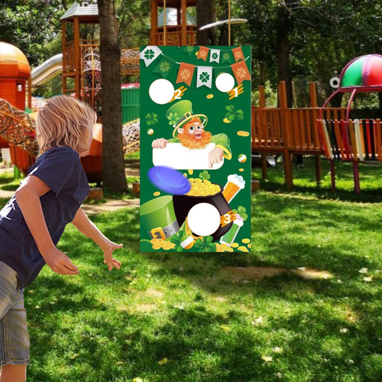 Party Toss Game Flag Party Game Favors Photo Prop for Activities Kids Adults