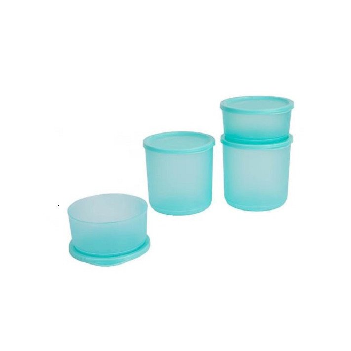 Bộ hộp bảo quản thực phẩm đa năng TupperWare Roundstax 4 hộp